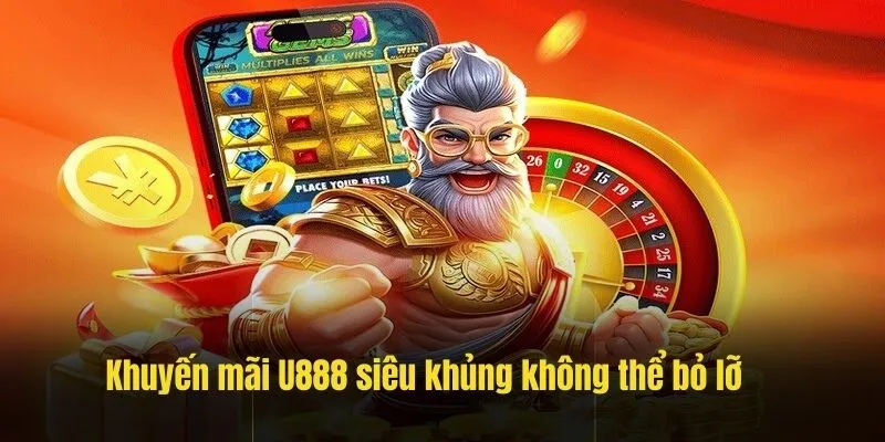 Khuyến mãi U888 siêu khủng không thể bỏ lỡ